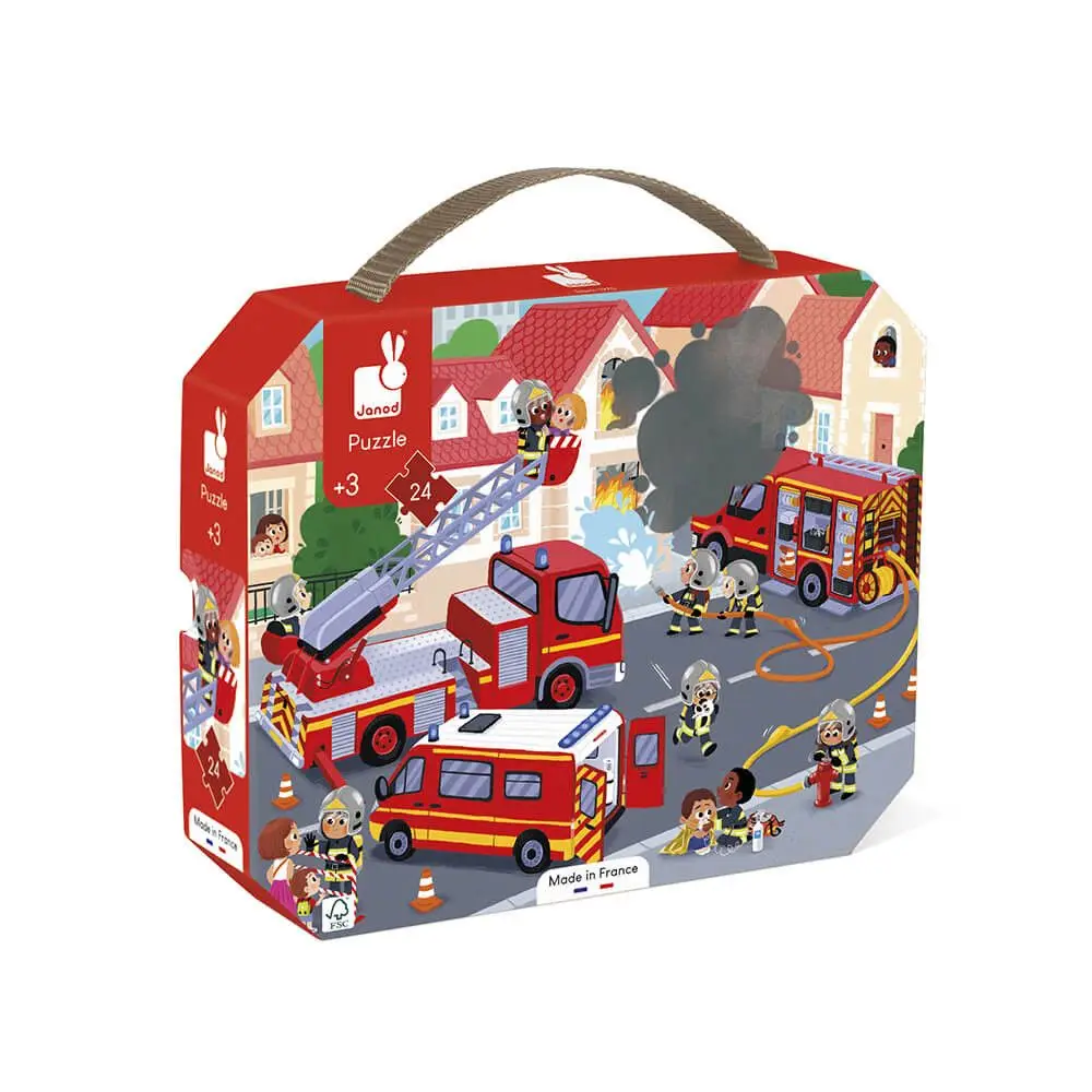 PUZZLE BOMBEROS - 24 PZAS