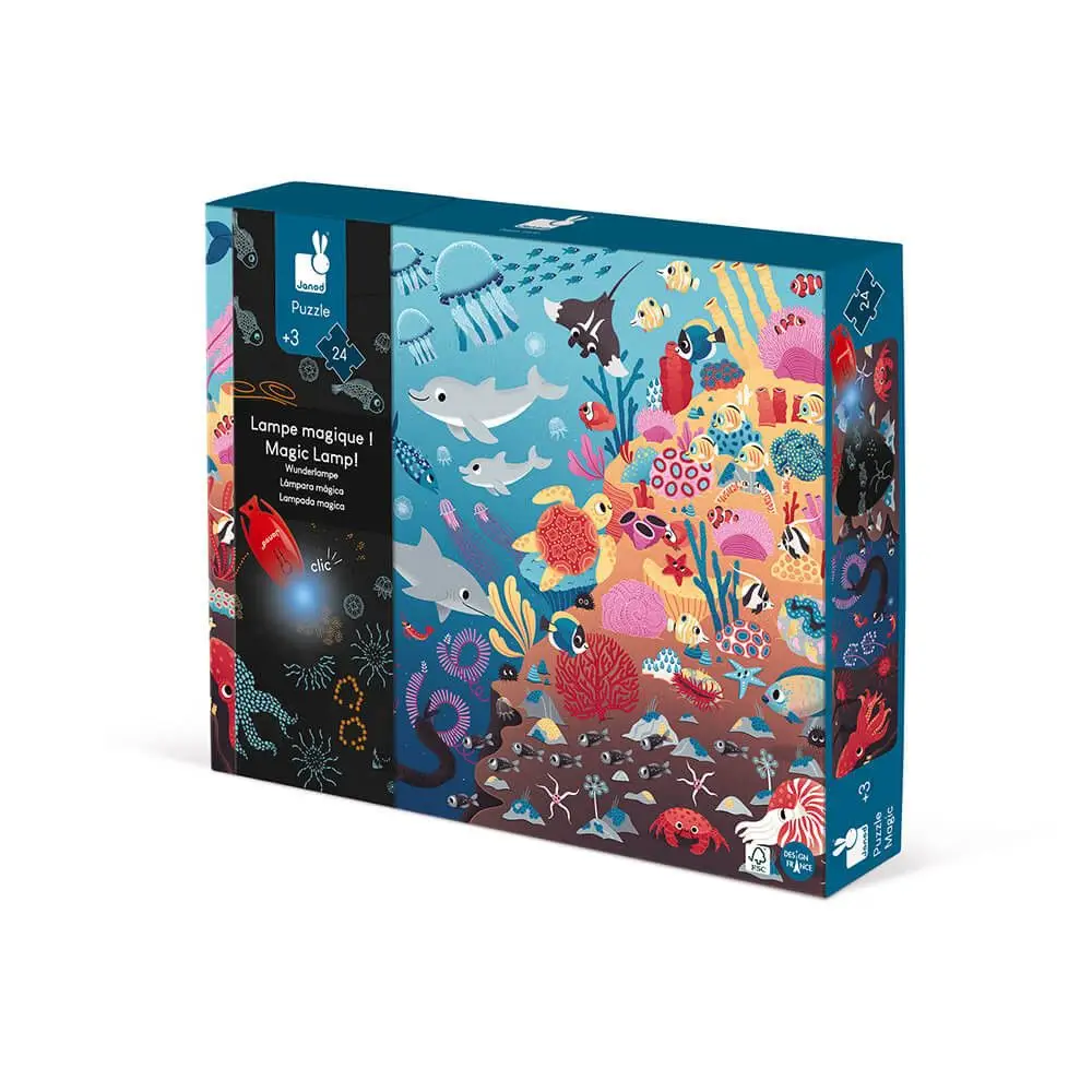 PUZZLE MÁGICO EL OCÉANO