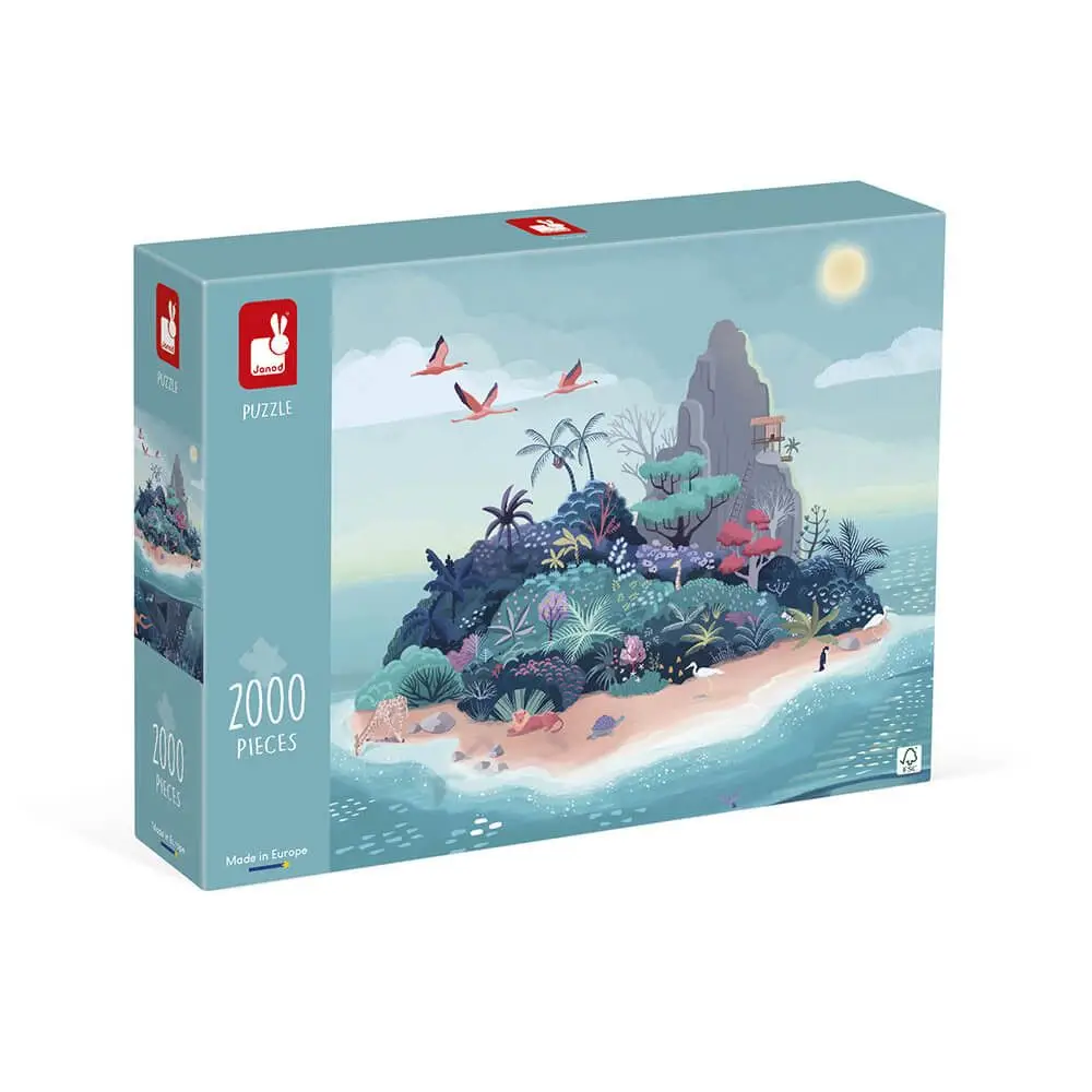 PUZLE ISLA MISTERIOSA - 2000 PZAS