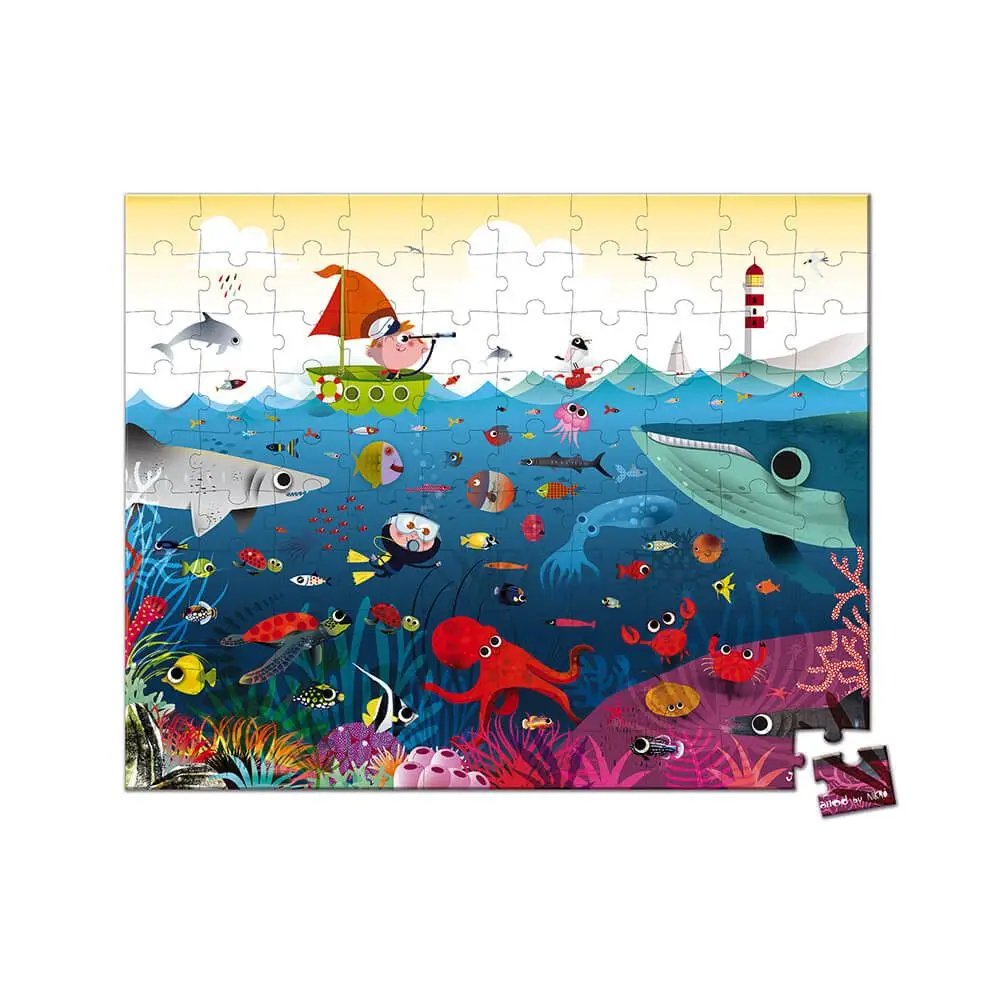 PUZZLE EL MUNDO SUBMARINO - 100 PZAS - Imagen 2