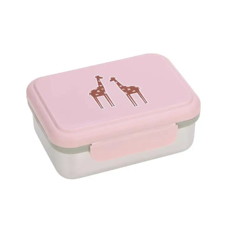 Caja de Almuerzo Acero SAFARI GIRAFFE