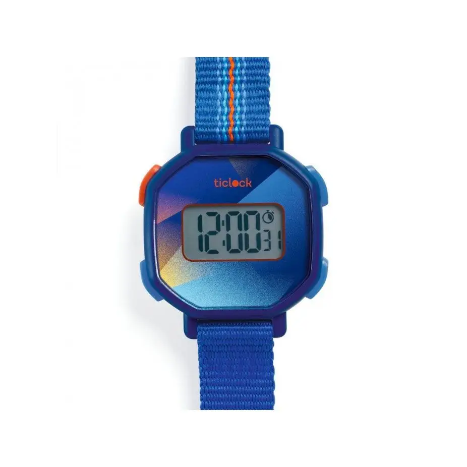 Reloj Digital Blue Sound