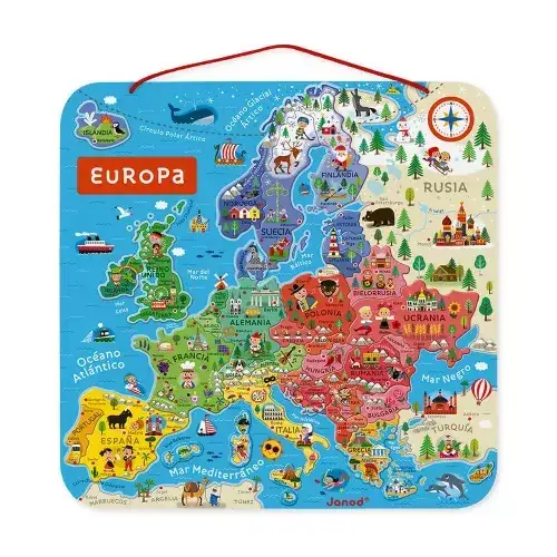 MAPA MAGNÉTICO DE EUROPA