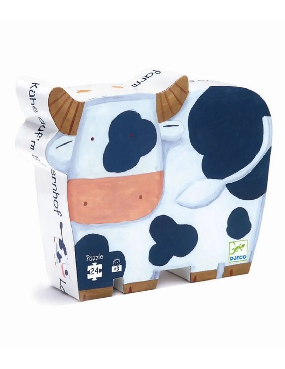 Puzle Silueta Vaca - 24 pzs