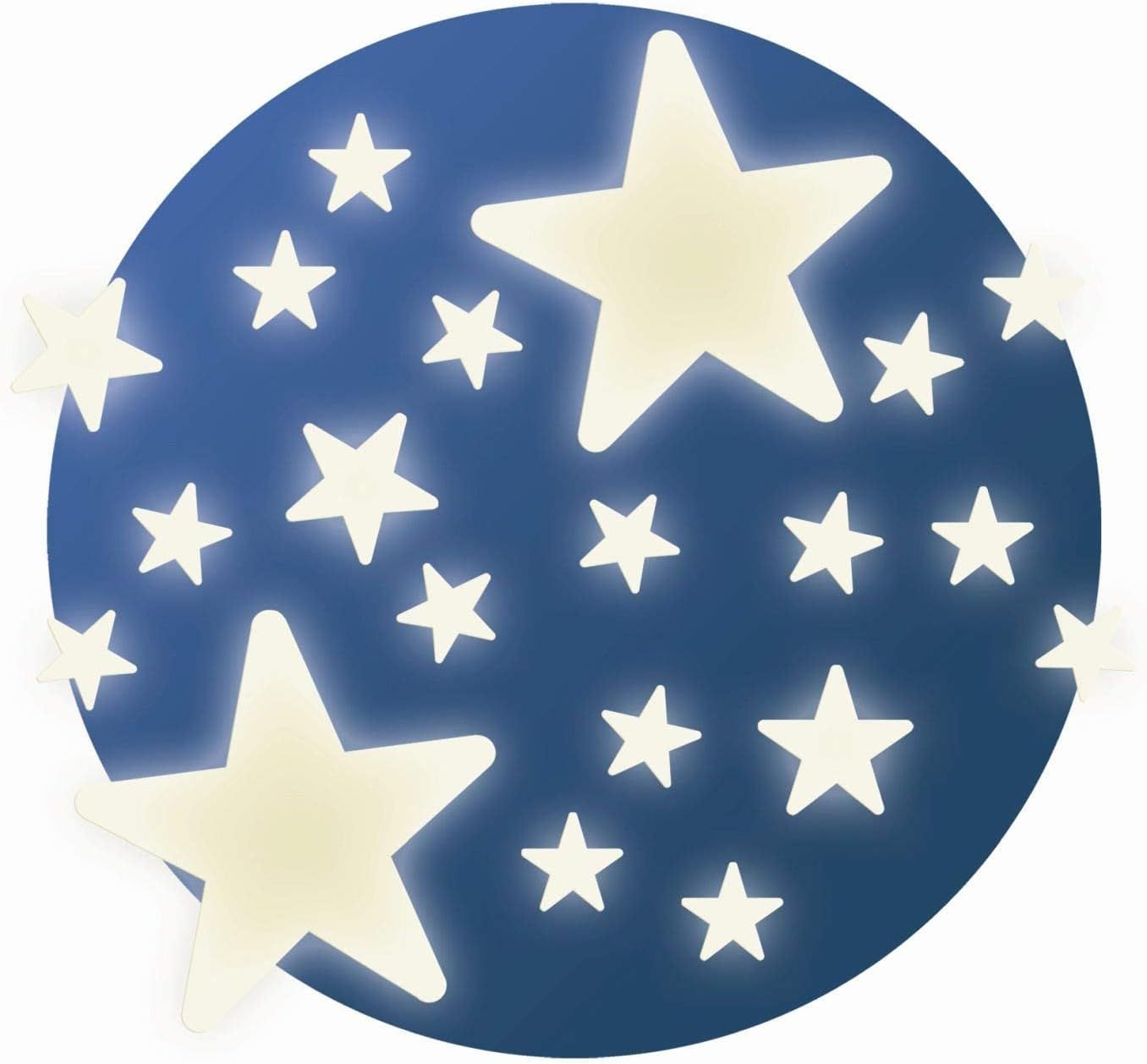 Stickers fosforescentes estrellas