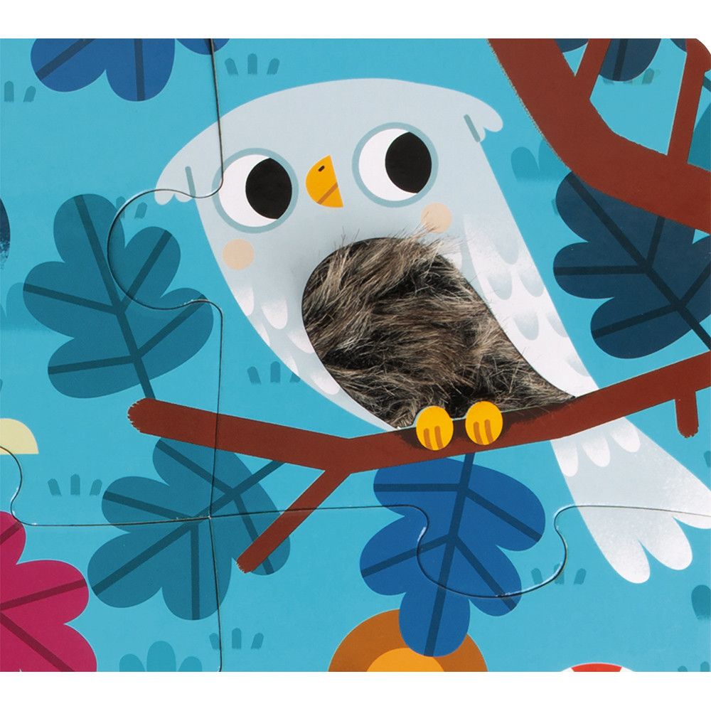 PUZZLE TÁCTIL LOS ANIMALES DEL BOSQUE- 20 PZAS - Imagen 3