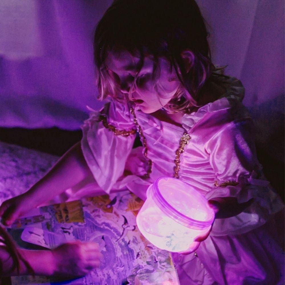 Cubos luz LUMI Lila - 4 uds - Imagen 4