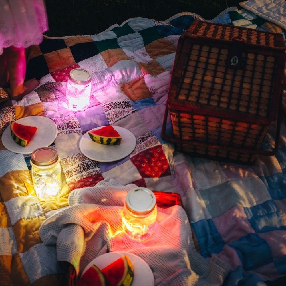 Cubos luz LUMI Lila - 4 uds - Imagen 5