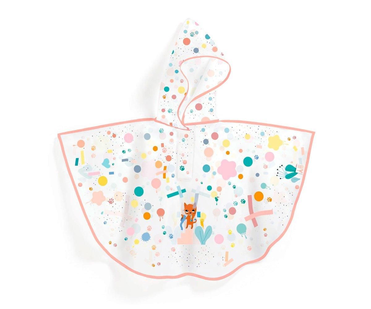 Poncho de lluvia Gato - 90-110cm