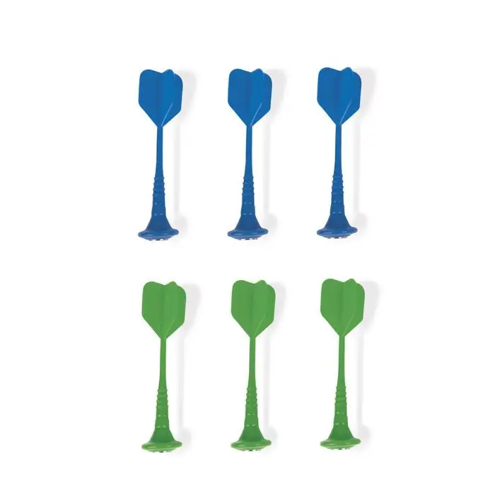 6 DARDOS MAGNETICOS (VERDE Y AZUL)