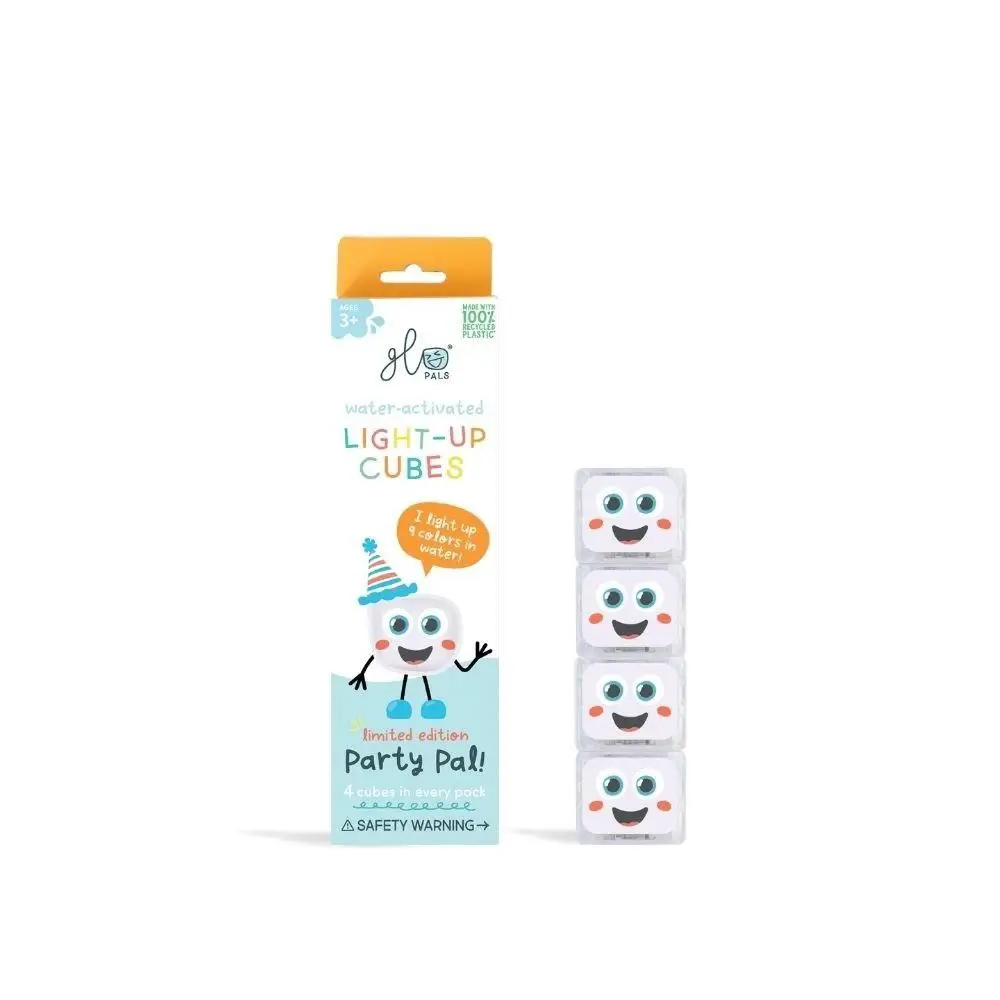 Cubos luz PARTY Multicolor - 4 uds