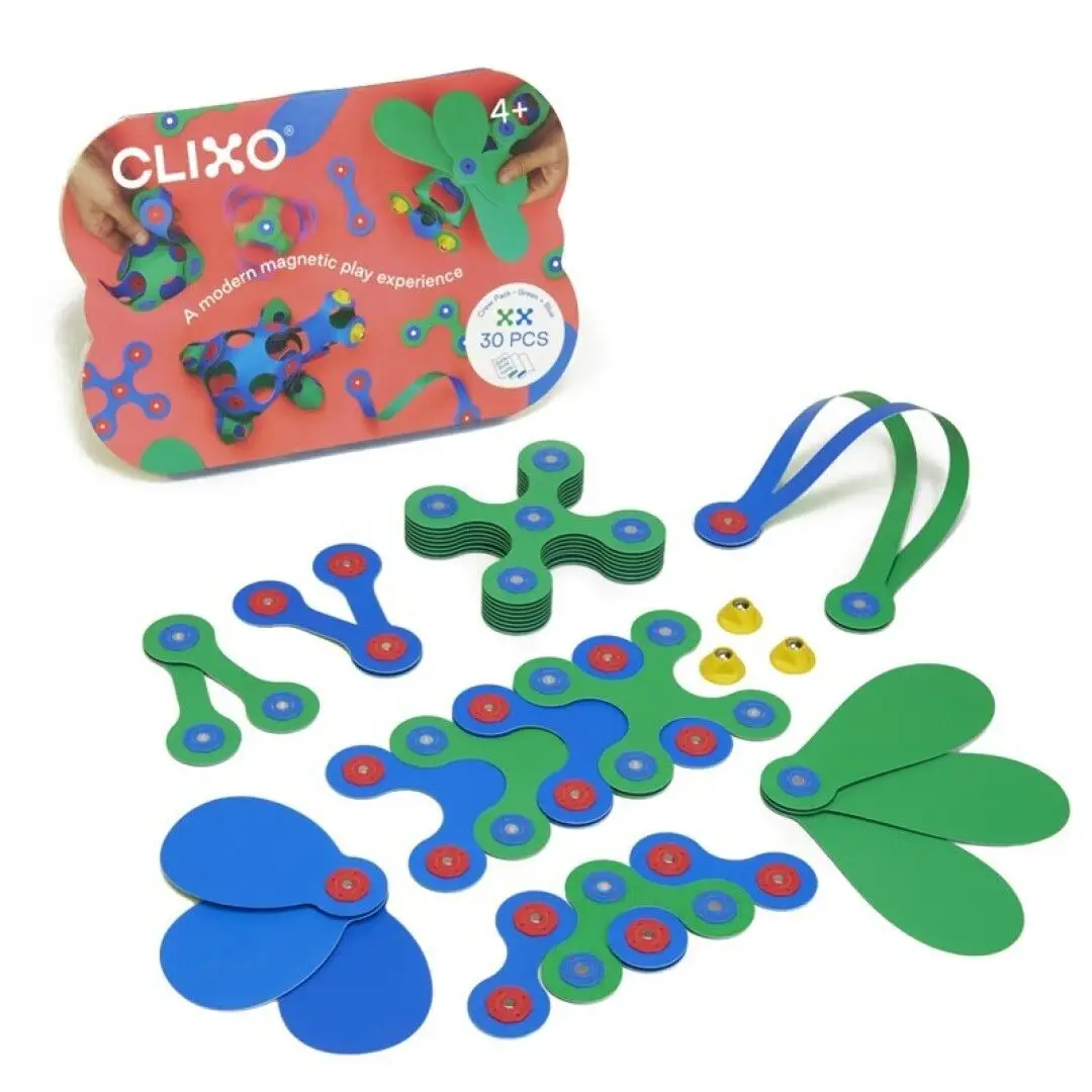 Clixo - Crew Pack- Azul/Verde 30pzas