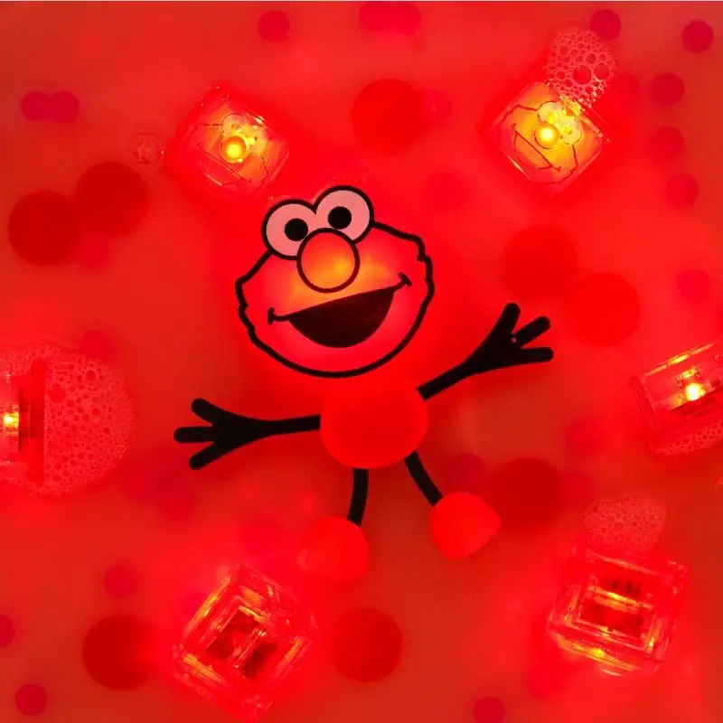 Set Personaje ELMO + 2 Cubos luz Rojo - Imagen 2