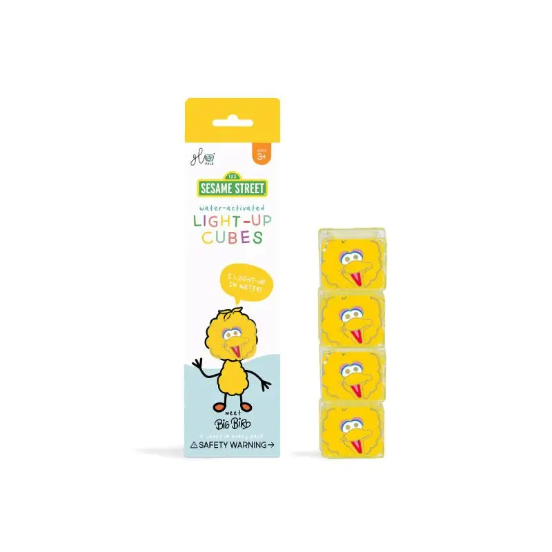 Cubos luz BIG BIRD Amarillo - 4 uds