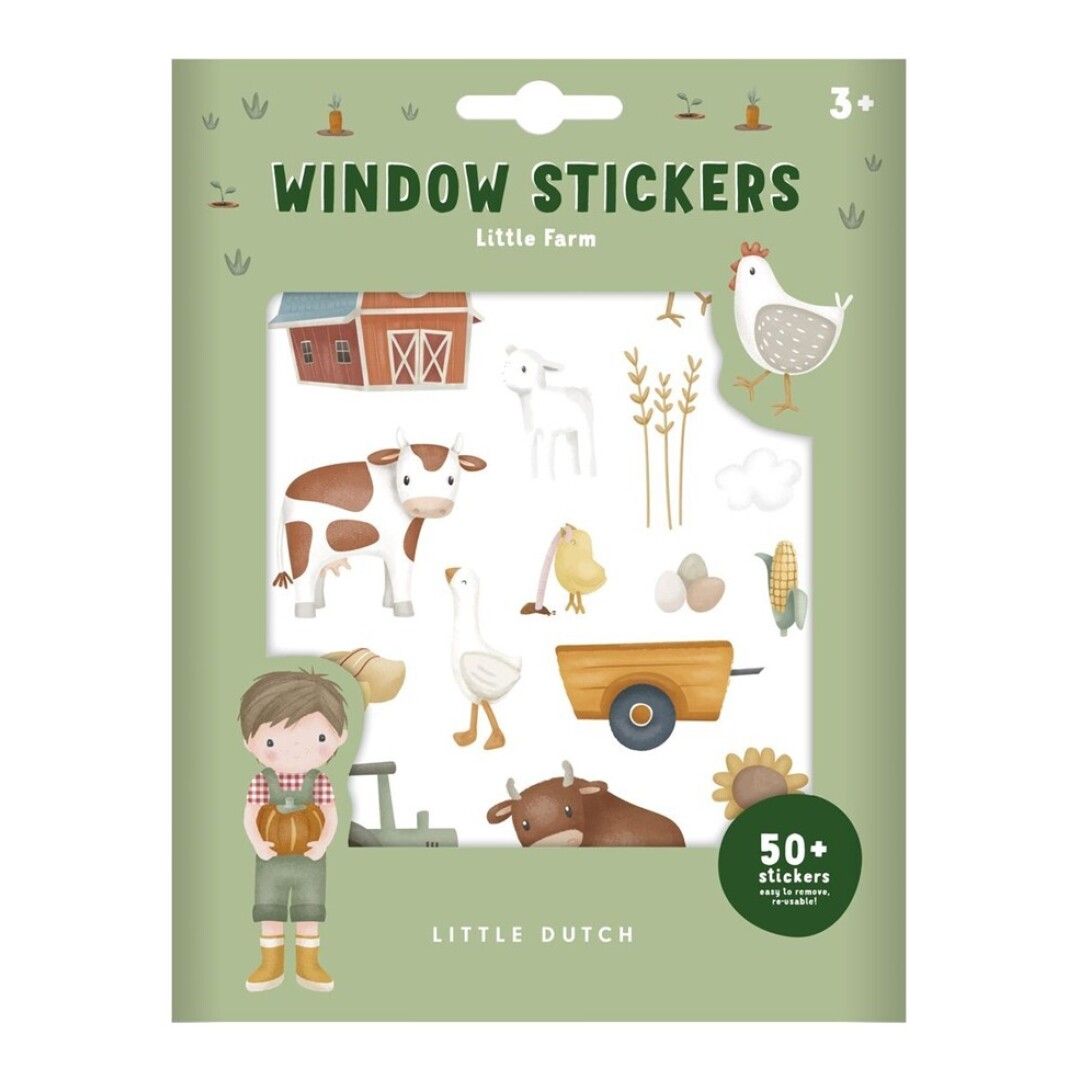 PEGATINAS DE VENTANA LITTLE FARM