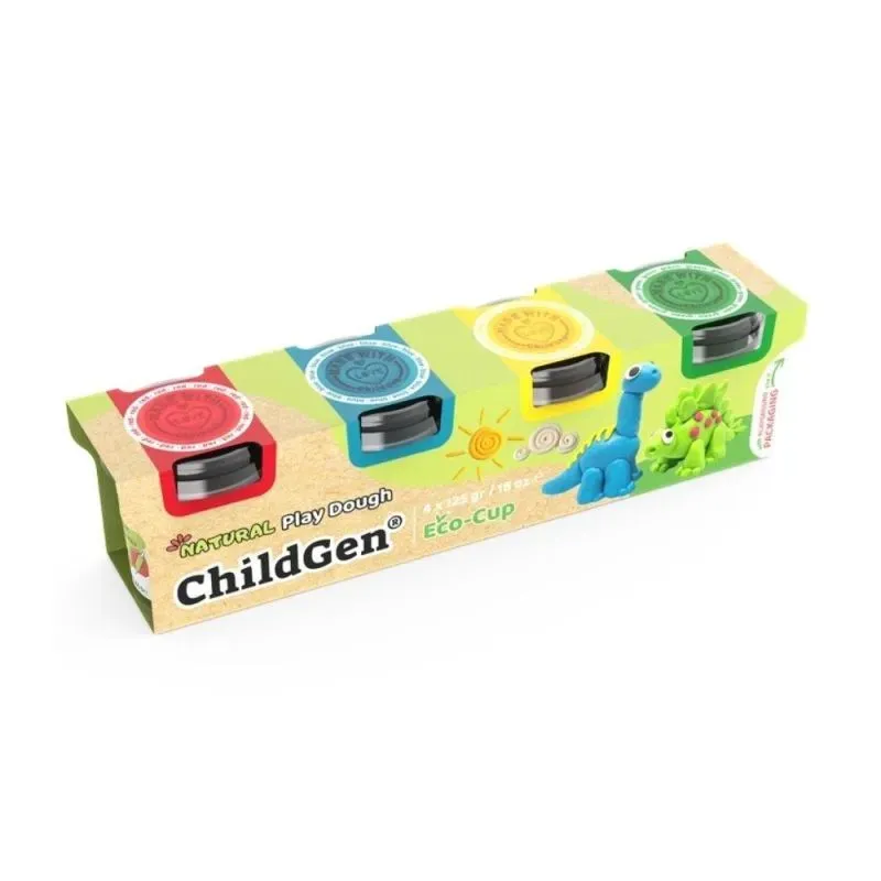 SET PLASTILINA DINO 4 ud.