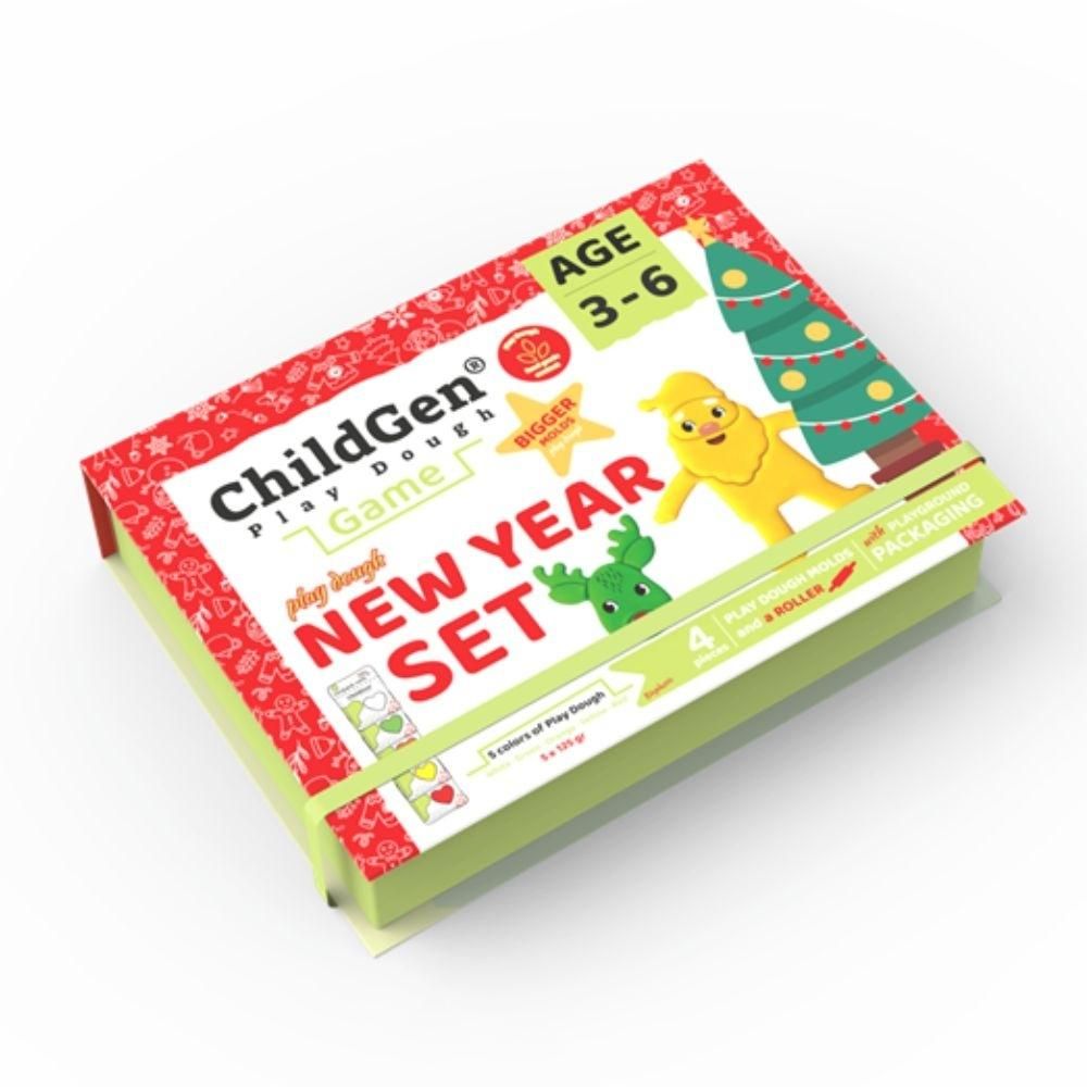SET PLASTILINA - NEW YEAR