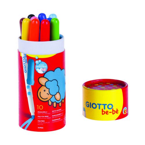 Rotuladores Giotto Bebes - Bote 10 uds