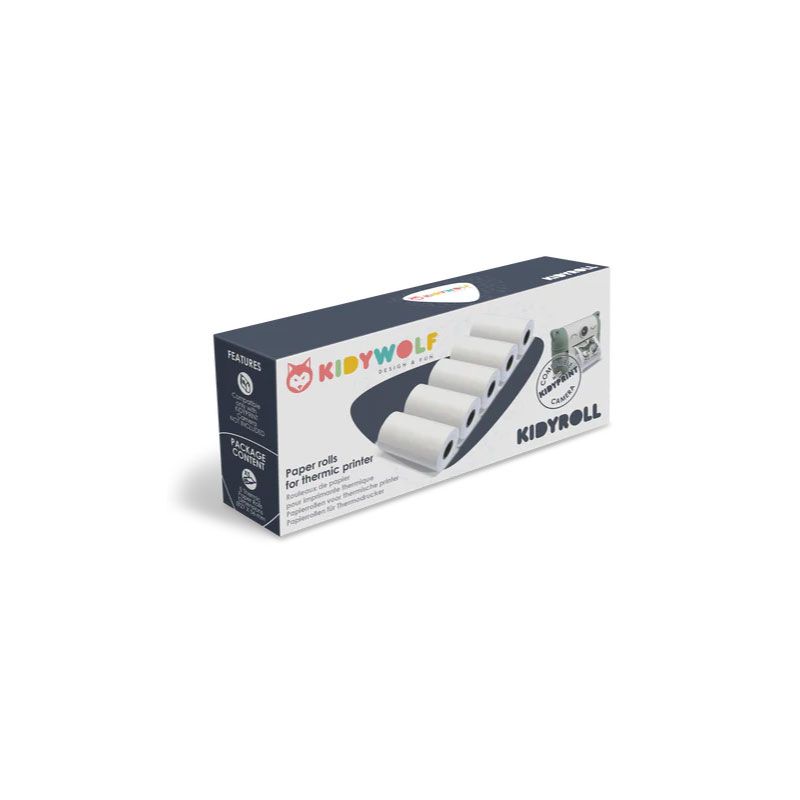 KIDYPRINT - RECAMBIO PAPEL TÉRMICO