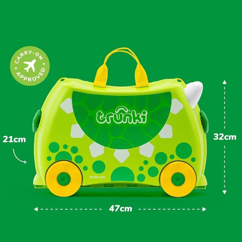 Dudley el dino - Maleta Trunki - Imagen 5