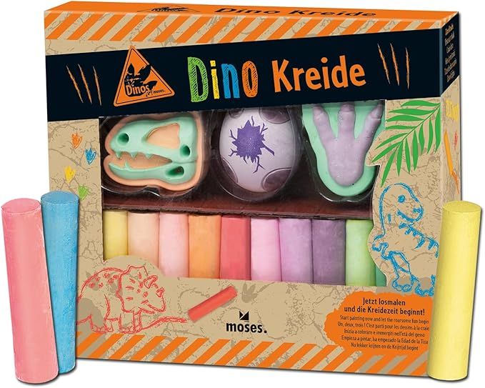 Juego de tizas · DINOS