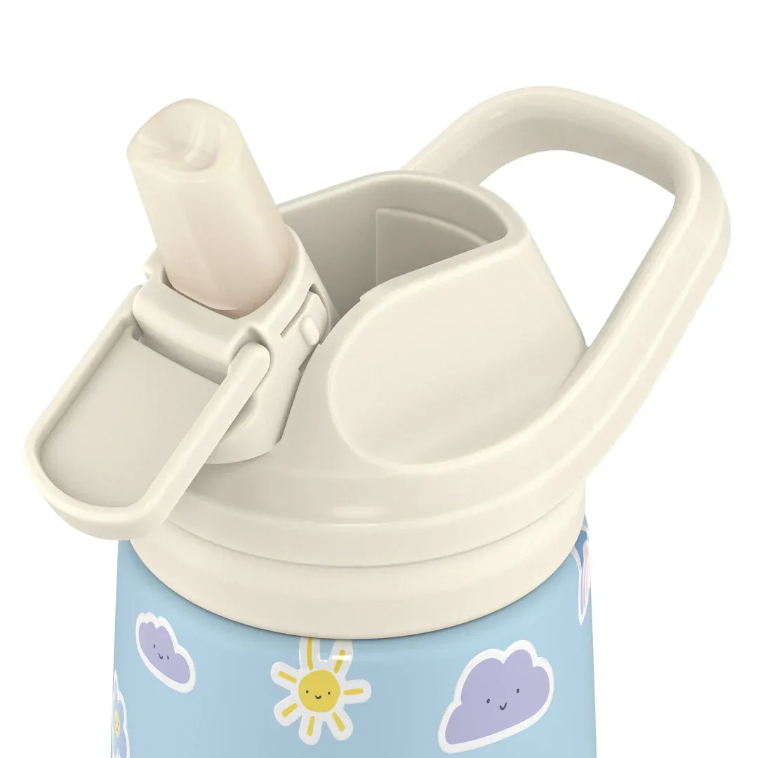 Botella térmica Kiddie - Rainbow Clouds 350ml - Imagen 4