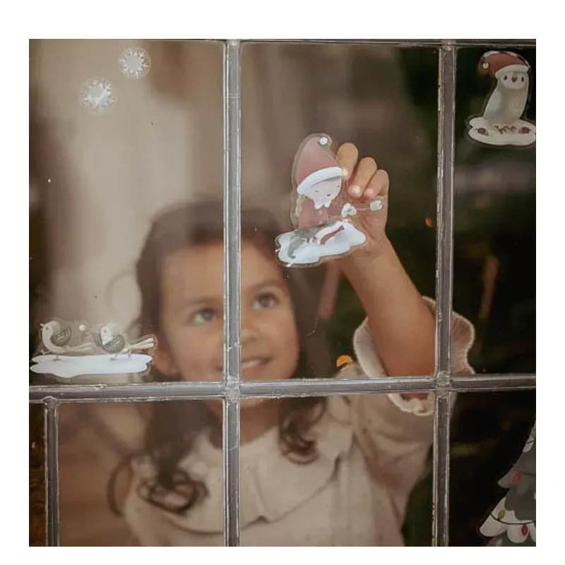 Pegatinas reutilizables de ventana - Navidad - Imagen 4