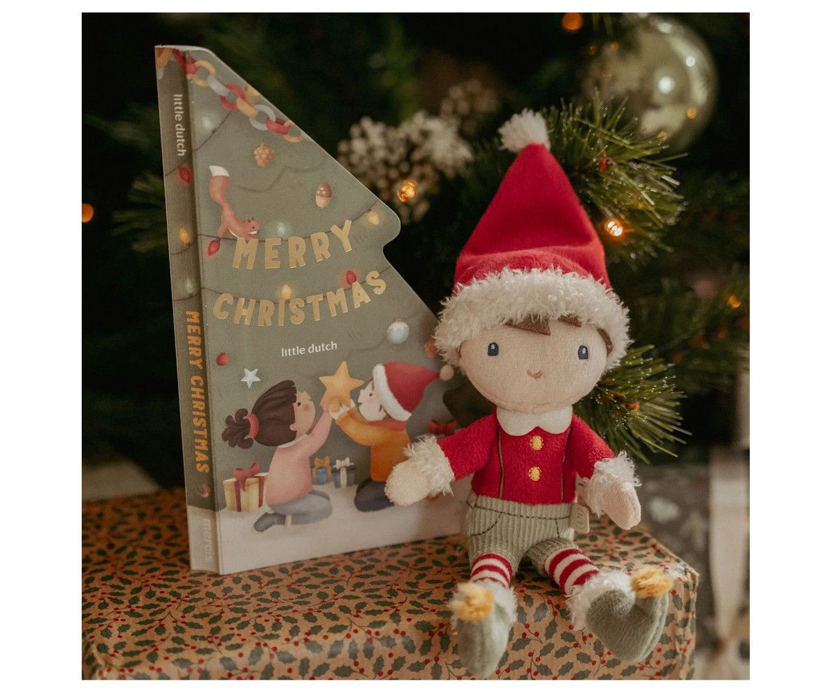 ELFO CON CUENTO NAVIDAD ÁRBOL - Imagen 5