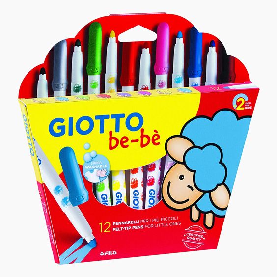 Rotuladores 12 colores · GIOTTO Bebé
