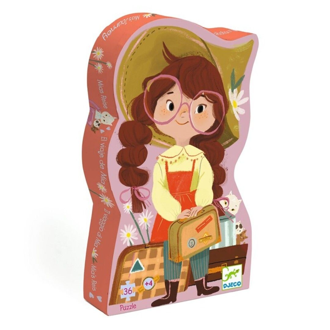 Puzle Silueta El viaje de Mia - 36 piezas
