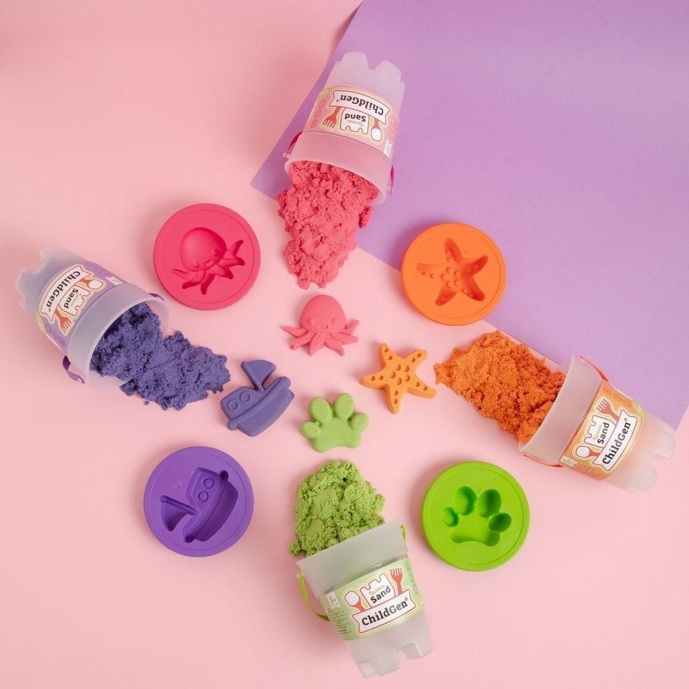 Arena mágica 500g. Rosa - Imagen 2
