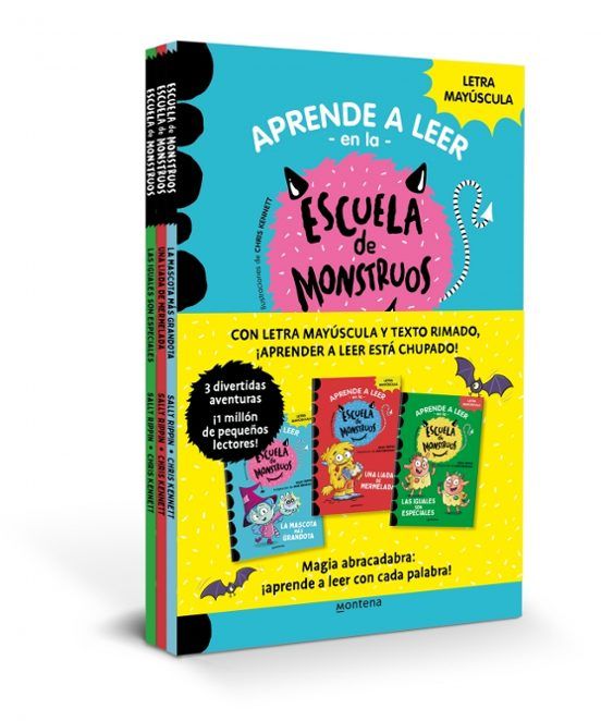 Pack Escuela de monstruos - Libros 1, 2 y 3.