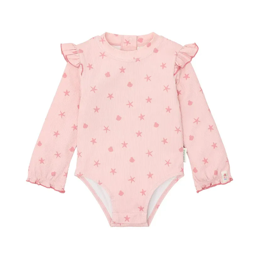 Bañador Manga larga · Pink Shells