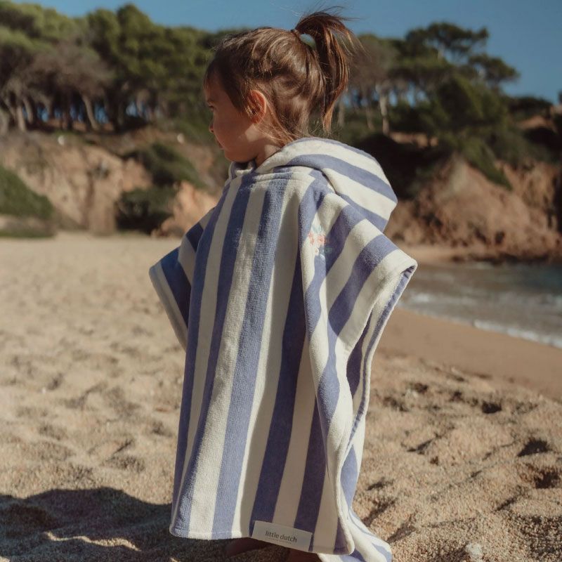 Poncho playa · Purple Stripe - Imagen 2