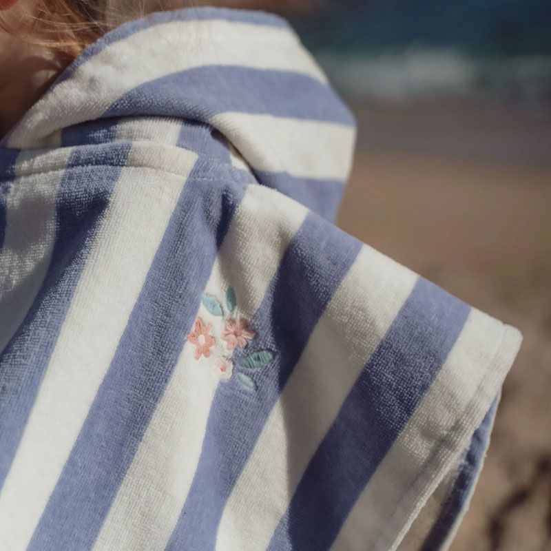 Poncho playa · Purple Stripe - Imagen 3
