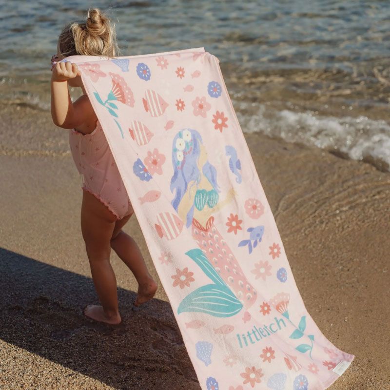 Toalla playa · Mermaid 60x120 cms - Imagen 2