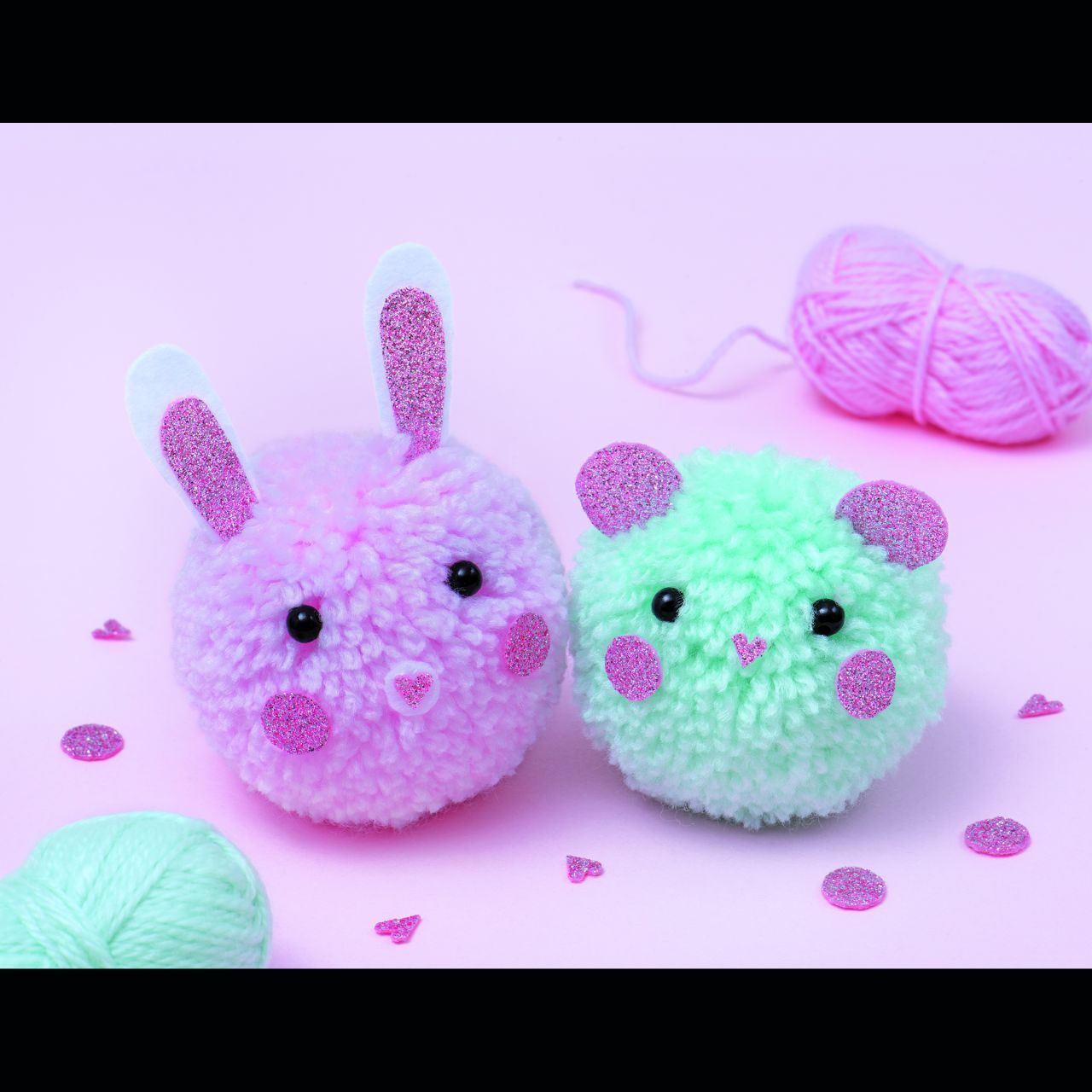 POMPONES - 2 ANIMALES PEQUEÑOS - Imagen 2