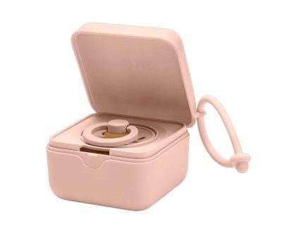 Portachupetes BIBS Liberty Eloise Blush - Imagen 2