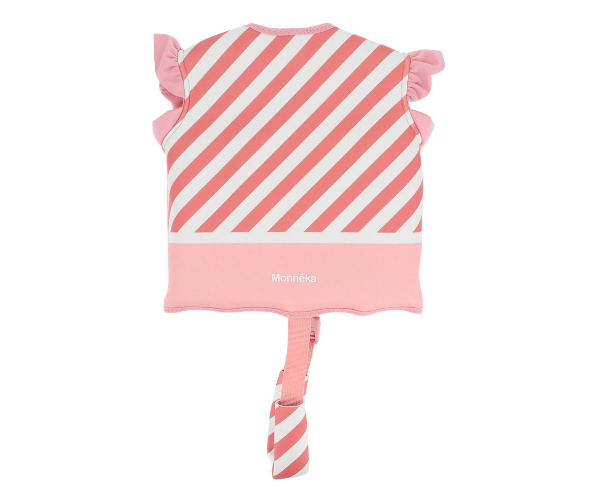 Chaleco Flotador Aprendizaje · Stripes Blush - Imagen 4