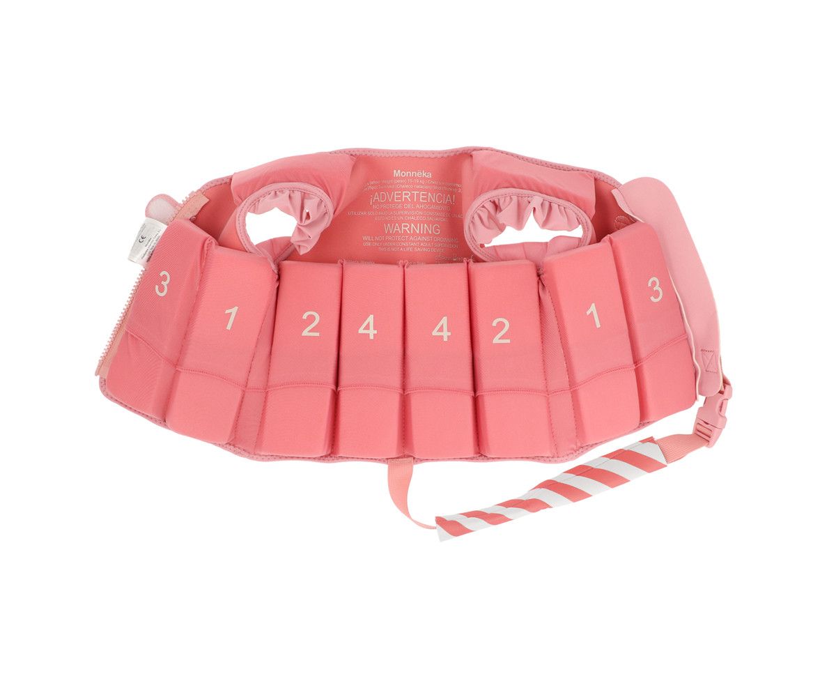 Chaleco Flotador Aprendizaje · Stripes Blush - Imagen 3