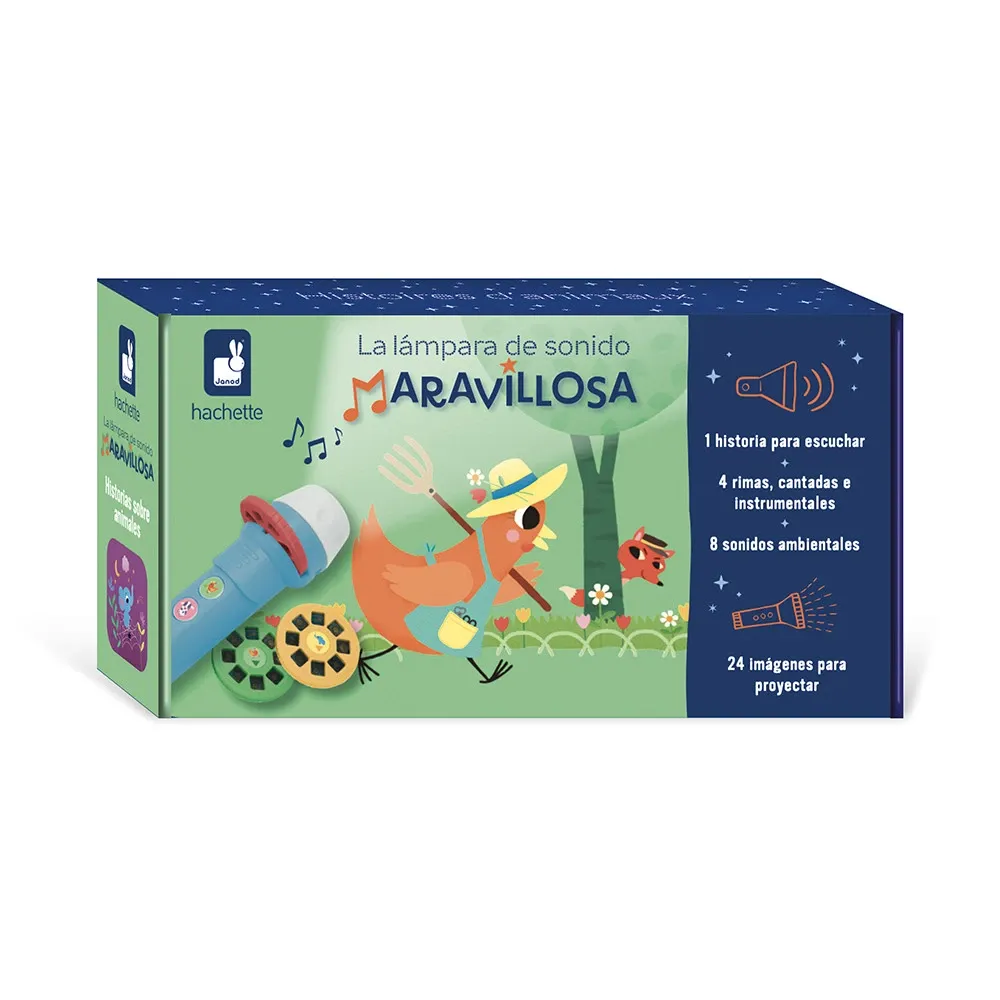 Linterna Proyector Cuentos con sonido · Animales